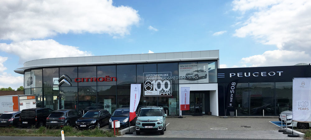 De Smedt motors Lokeren Citroen en Peugeot